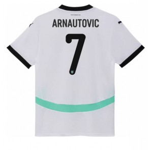 Austrija Marko Arnautovic #7 Gostujuci Dres EP 2024 Kratak Rukavima